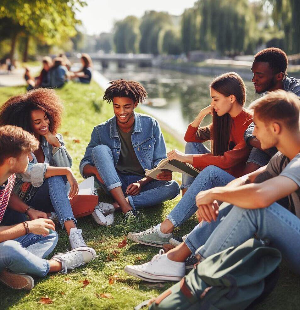 study in the park