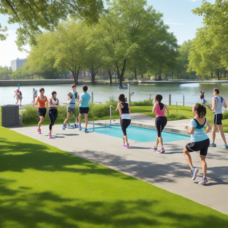 Encouraging Health and Exercise Through River Park Amenities