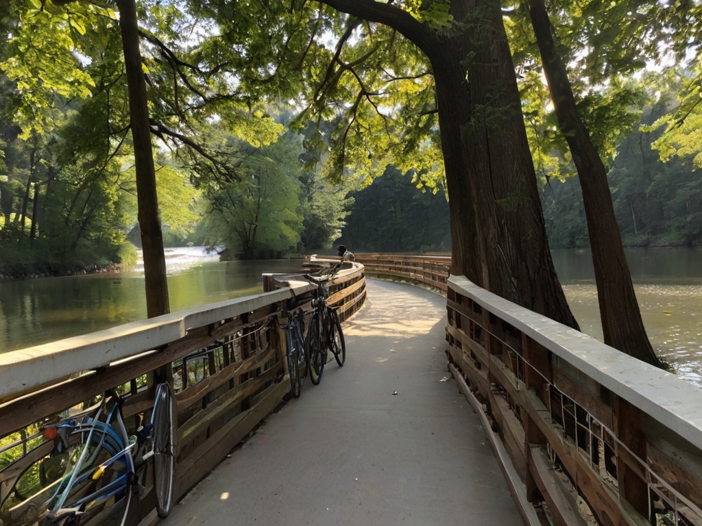 River Parks by Bike